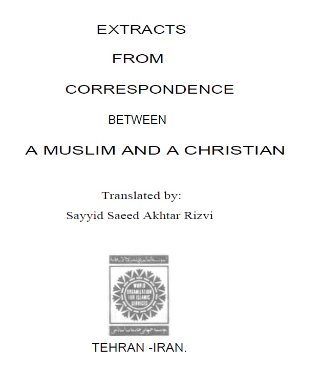 Correspondence between Muslim and Christian
