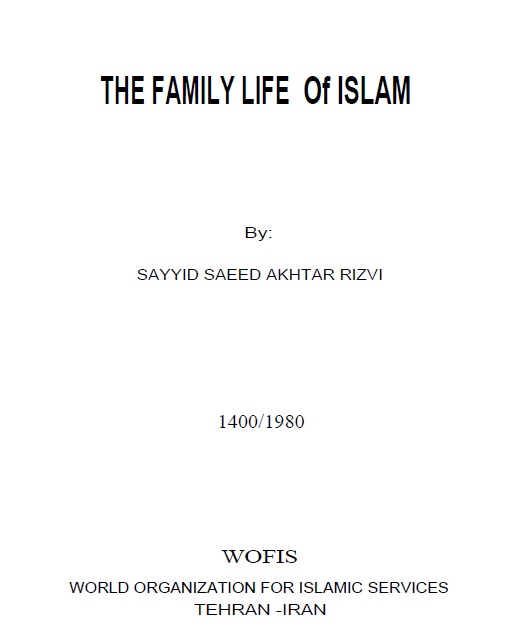 The Family Life of Islam
